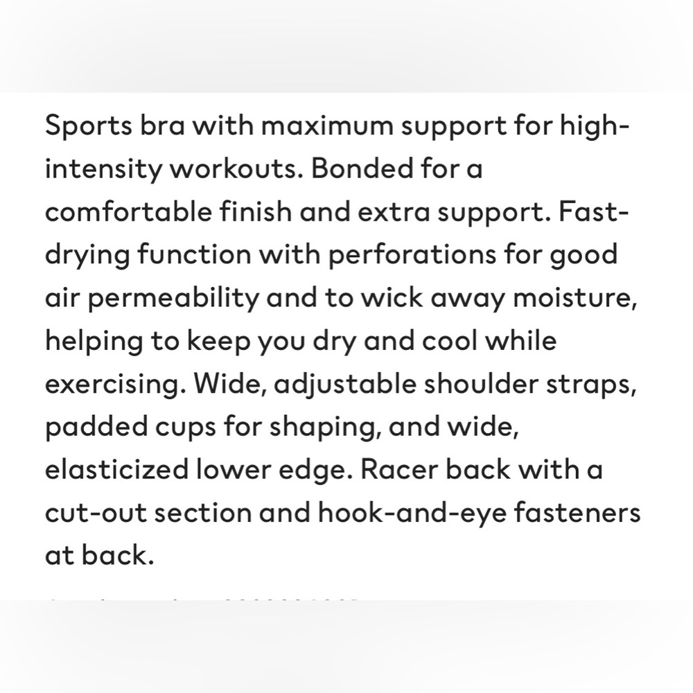 High Intensity Sports Bra - Picture 3 of 6